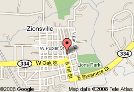 Click here to get directions and a map to CCA Gallery in Zionsville