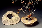 Ikebana Flower Vase - Natural Style
